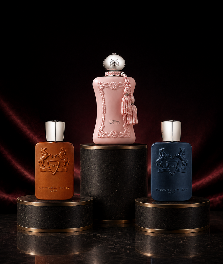 Selected Parfums de Marly fragrances at Venba Fragrance