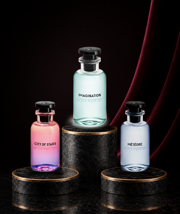 Louis Vuitton City of Stars, Imagination, and Météore at Venba Fragrance